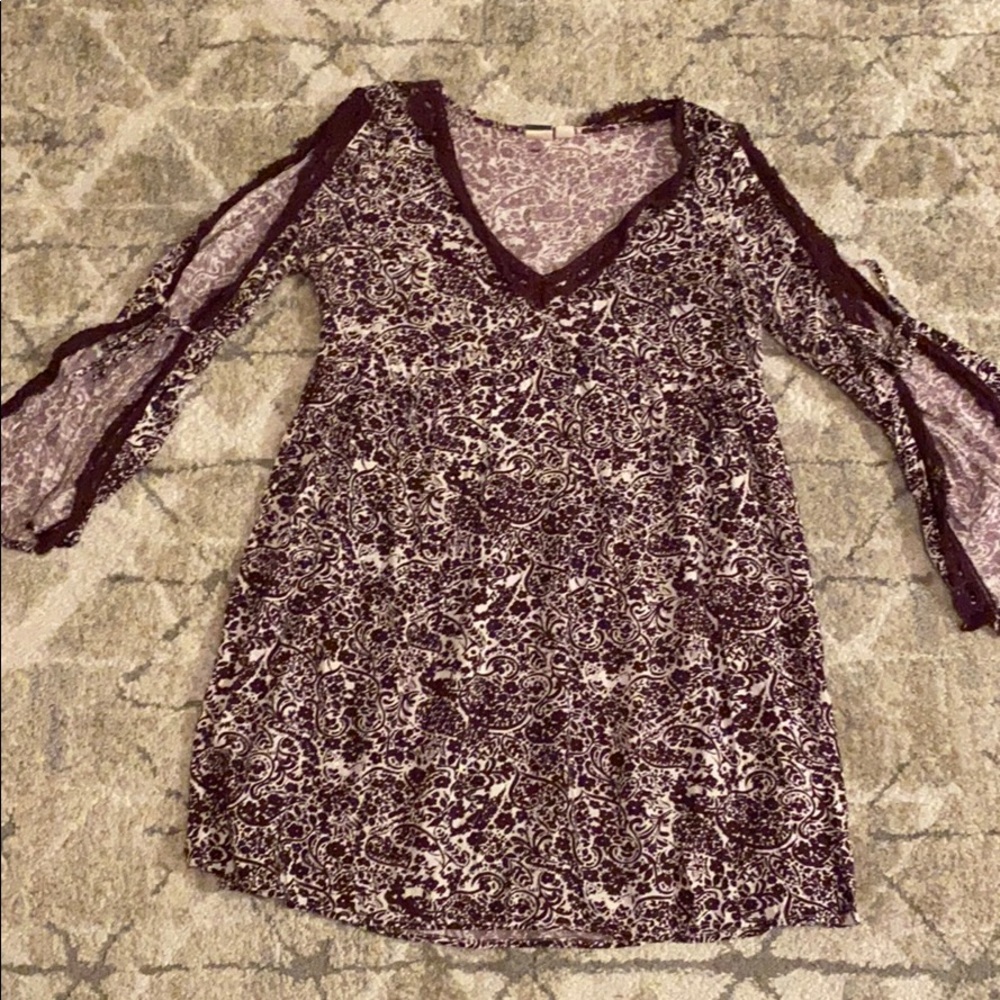 Maroon dress